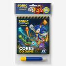 Aquabook Livro Caneta Pintar Colorindo com Agua Infantil Brincar Sonic
