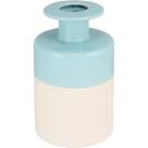 AQUAMARE VASO 23x15x15cm CERÂMICA AZUL AQUAMARE VASO 23x15x15cm CERÂMICA AZUL