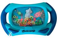 Aquaplay 02 Botões Argolas Plástico Brinquedo Clássico Mar