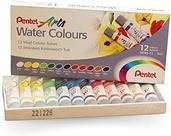 Aquarela a Base d água com 12 Cores Pentel Wfrs-12