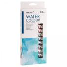 Aquarela em Bisnaga 12 Cores - Sinoart SFP001