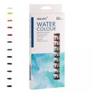 Aquarela em Bisnaga Sinoart 12ml com 12 Cores SFP001