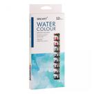 Aquarela Em Bisnaga Sinoart 12Ml Com 12 Cores Sfp001