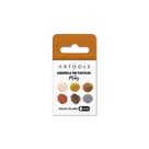 Aquarela em Pastilha c/ 6 Tons Terroso Artools Tellure