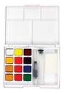 Aquarela Em Pastilha Koi Sakura Metálicas Neon 12 Cores