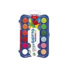 Aquarela Em Pastilha Mini 24 Cores Giotto 23mm