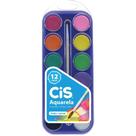 Aquarela Escolar CIS Estojo 12 Cores DP.C/06 Aquarela Escolar CIS Estojo 12 Cores DP.C/06