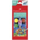 Aquarela pastilha 12 cores 19.0012 - Faber-Castell