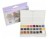 Aquarela Pastilha Profissional 24 Cores - Lefranc & bourgeois