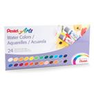 Aquarela Pentel 24 Cores Bisnaga Wfrs 24 Watercolours Aquarela Pentel 24 Cores Bisnaga Wfrs 24 Watercolours