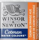Aquarela Winsor &amp Newton Cotman Pastilha 090 Cadmium Orange Hue 0301090