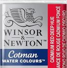 Aquarela Winsor & Newton Cotman Pastilha 098 Cadmium Red Deep Hue 0301098 Aquarela Winsor & Newton Cotman Pastilha 098 Cadmium Red Deep Hue 0301098