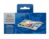 Aquarela Winsor &amp Newton Cotman Pastilha Pocket C/14 Peças 039064