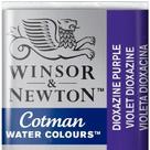 Aquarela Winsor & Newton Cotman Pastilha 231 Dioxazine Viole