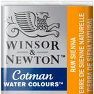 Aquarela Winsor & Newton Cotman Pastilha 552 Raw Sienna