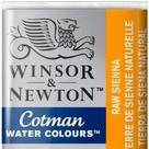 Aquarela Winsor & Newton Cotman Pastilha 552 Raw Sienna