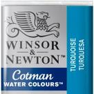 Aquarela Winsor & Newton Cotman Pastilha 654 Turquoise