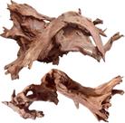 Aquário Driftwood Jorewood Natural para tanques de peixes 25-35 cm em 2 peças
