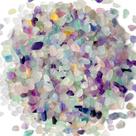 Aquário Gravel Rocks Fluorite Tumbled Healing Crystal 200g
