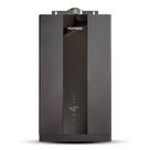 Aquecedor a gás digital 21 lts home black gn fluxo balanceado komeco c/ chamine