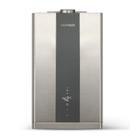 Aquecedor a gás digital 21 lts home inox gn fluxo balanceado komeco c/ chamine Aquecedor a gás digital 21 lts home inox gn fluxo balanceado komeco c/ chamine