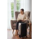 Aquecedor a Óleo 1500W Portátil Conforto Silencioso Preto/Ci