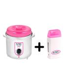 Aquecedor Cera Quente Rollon + Panela Depilação 400g Termocera
