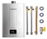 Aquecedor De Água A Gás Lorenzetti Lz 2000 De-i 20 Litros Inox Glp Com Kit Instalação