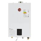 Aquecedor de água a gás rheem 26 litros gás gn - bivolt exaustão forçada