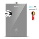 Aquecedor De Água A Gás Wifi Komeco Decor 16L Gn Komeco KO 16sl 1CFGN4 Cinza Com Acessórios