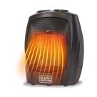 Aquecedor de ambiente BLACK+DECKER portátil 1500W com alça