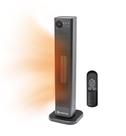 Aquecedor de ambiente Comfort Zone de 30 polegadas e 1500 W com controle remoto Aquecedor de ambiente Comfort Zone de 30 polegadas e 1500 W com controle remoto