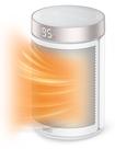 Aquecedor de ambiente Dreo Portable 1500W PTC Ceramic para uso interno