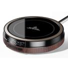 Aquecedor de Caneca Bearwind 50W com Efeito de Madeira e Timer de 4 Tempos