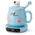 Aquecedor de Caneca Bgbg Conjunto de Caneca de Gato 3 Temperaturas 110V/230V Desligamento Automático Aquecedor de Caneca Bgbg Conjunto de Caneca de Gato 3 Temperaturas 110V/230V Desligamento Automático