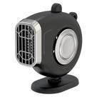 Aquecedor de carro 12V Compact Fast Heating Defrosting Black
