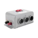 Aquecedor De Carro Compacto 12V 3 Furos 600W-800W Aquecimento Rápido De Inverno Baixo Ruído