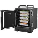 Aquecedor de catering com caixa quente isolado VEVOR de 81 Qt Aquecedor de catering com caixa quente isolado VEVOR de 81 Qt