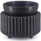 Aquecedor de fusão de cera de cerâmica VICTORIA AROMA 3 em 1 elétrico 24W preto