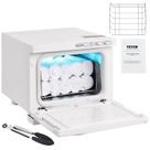 Aquecedor de Gabinete VEVOR 8L com Rack de Aço Inoxidável - Branco
