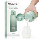 Aquecedor de Leite Portátil Momcozy - 500mL, 24 Usos, Aquecimento Duplo