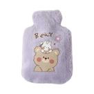 Aquecedor De Mãos Portátil De Pelúcia Em Formato De Coelho E Urso, Pequeno E Fofo, Garrafa De Água