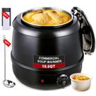 Aquecedor de Sopa Elétrico JIVGDN 10.6QT 500W - Ideal para Festas e Eventos