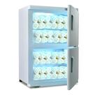 Aquecedor de toalhas BYOOTIQUE 46L Armário elétrico duplo 2 em 1 110V