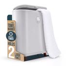 Aquecedor de toalhas LiveFine Large Bucket Style com display LED
