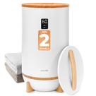 Aquecedor de toalhas SereneLife Single Touch Red Bamboo com temporizador Aquecedor de toalhas SereneLife Single Touch Red Bamboo com temporizador