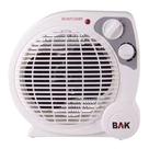 Aquecedor Elétrico 110v Portátil Casa Quarto Escritório e Ambiente Bak BK-AQU110 Branco