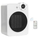 Aquecedor Eletrico Ajuste de Temperatura Angulo 70 Graus Display Digital Portatil Controle Seguro Casa Trabalho Potente