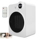 Aquecedor Eletrico Ambiente Interno Angulo 70 Graus Controle Remoto Display Digital Potente Temperatura Ajustavel Mesa Aquecedor Eletrico Ambiente Interno Angulo 70 Graus Controle Remoto Display Digital Potente Temperatura Ajustavel Mesa