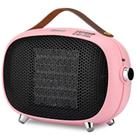 Aquecedor Elétrico Compacto Teioe Mini Cerâmico 800W 3 Modos Rosa